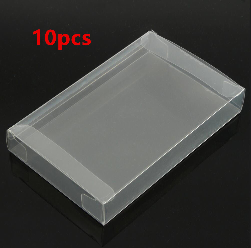 Game Cartridge Case - Nintendo Switch用透明プラスチックケース,10個,保護ケース,クリアケース