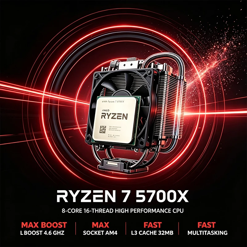 Amd Cpu Ryzen 7 - AMD Ryzen 7 5700X プロセッサー 8コア