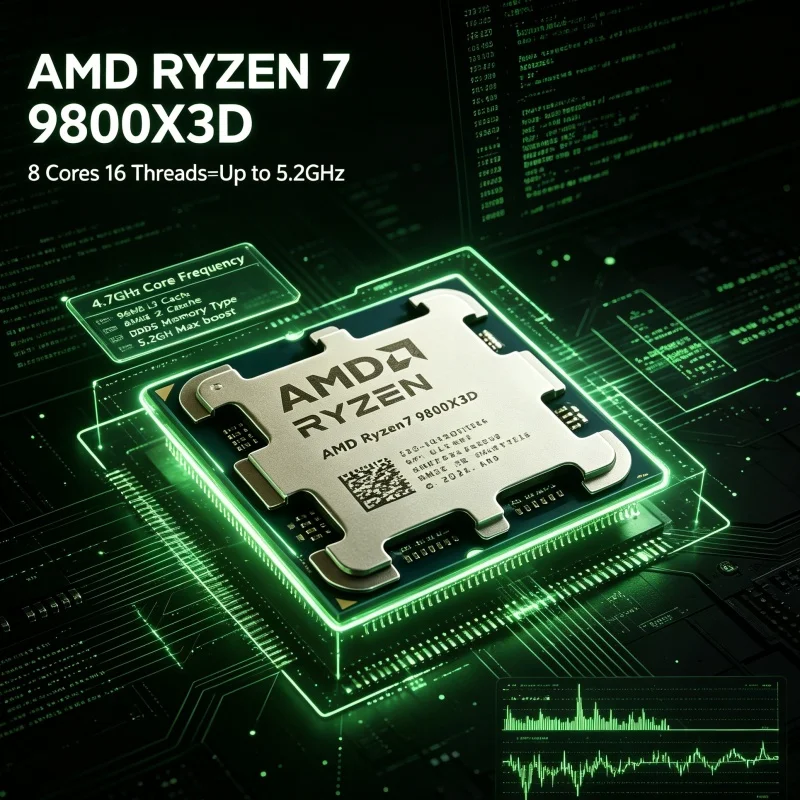 Amd Cpu Ryzen 7 - AMD Ryzen 7 9800X3D X3D キャッシュ