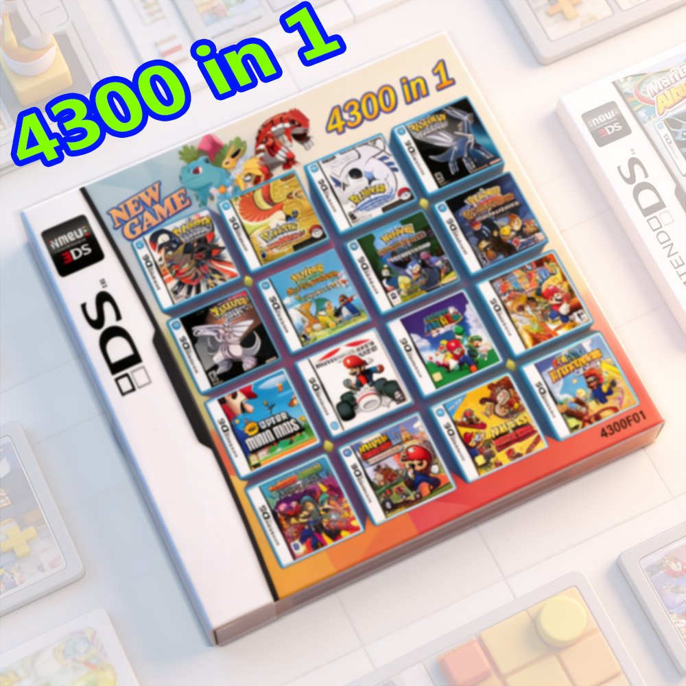 ポケモンをテーマにしたマルチゲームカートリッジ（DS/3DS - Retro Gaming Accessories のレビューと価格