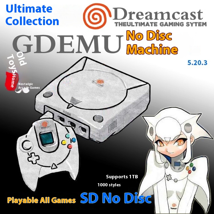 オリジナルドリームキャスト Dc レトロゲームコンソール G - Retro Gaming Corps のレビューと価格