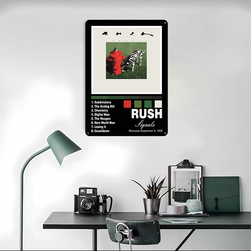 ラッシュシグナルアルバムカバーアートプリントポスターカスタマ - Retro Poster Gaming のレビューと価格