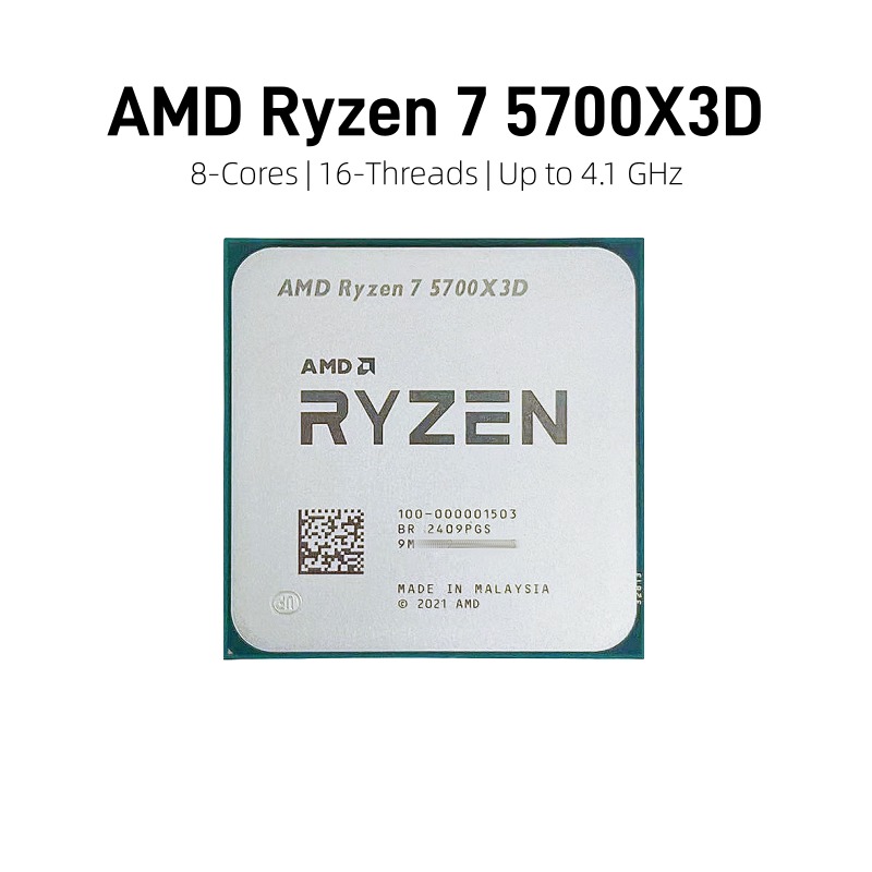 新しいAMD Ryzen 7 5700X3D R7 5700 - Amd Cpu Ryzen 7 のレビューと価格