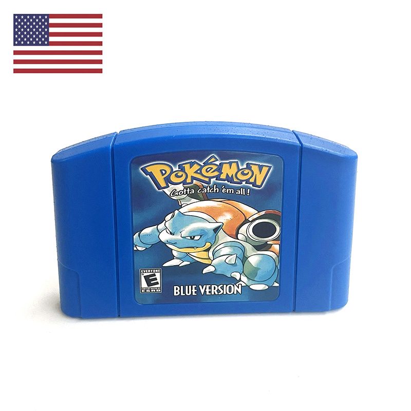 アメリカ版 NTSC 英語版 ポケモン ブルー N64 レト - Retro Gaming N64 のレビューと価格