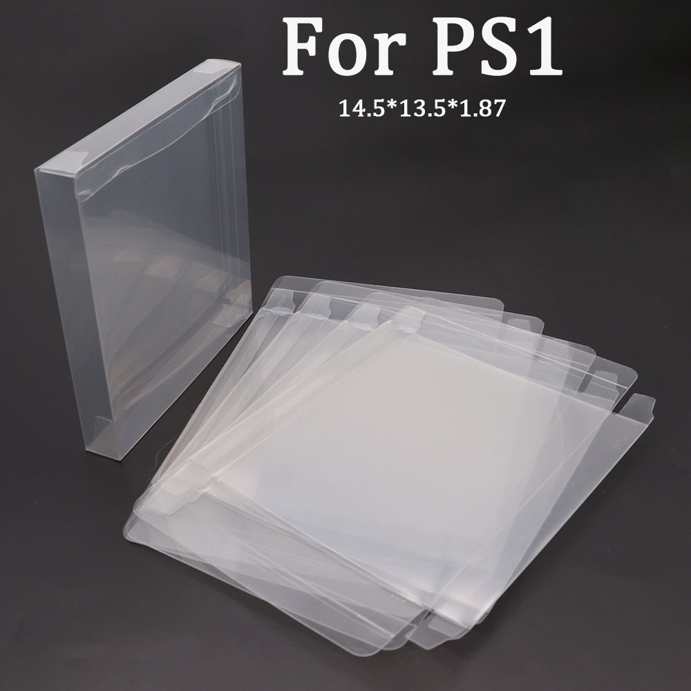 2/5/10/pc/ロット透明クリア PET プラスチックボ - Game Cartridge Case のレビューと価格