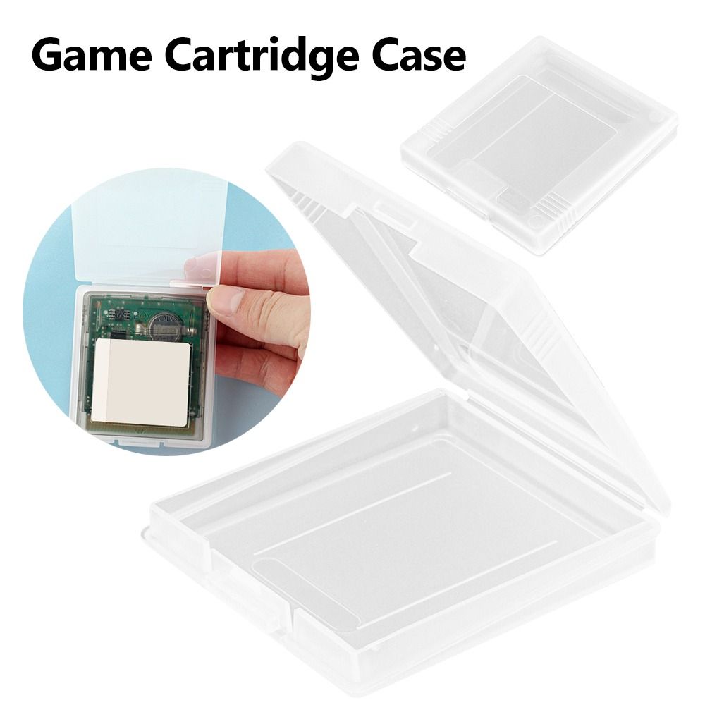 2 個のプラスチックゲームカートリッジケースクリアハードシェ - Game Cartridge Case のレビューと価格