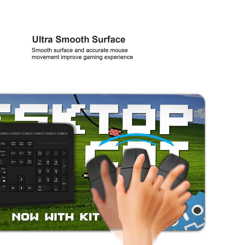 レトロコンピューターポップアップウィンドウ柄の面白い大型マウ - Retro Gaming Keyboard のレビューと価格