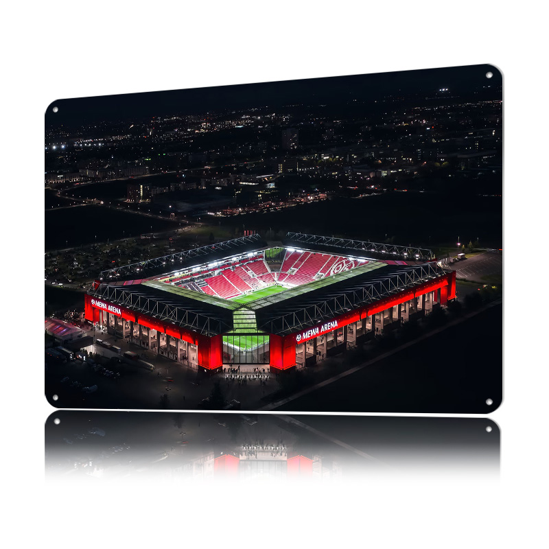 マインツスタジアムプリントポスターカスタマイズされたウォール - Retro Poster Gaming のレビューと価格