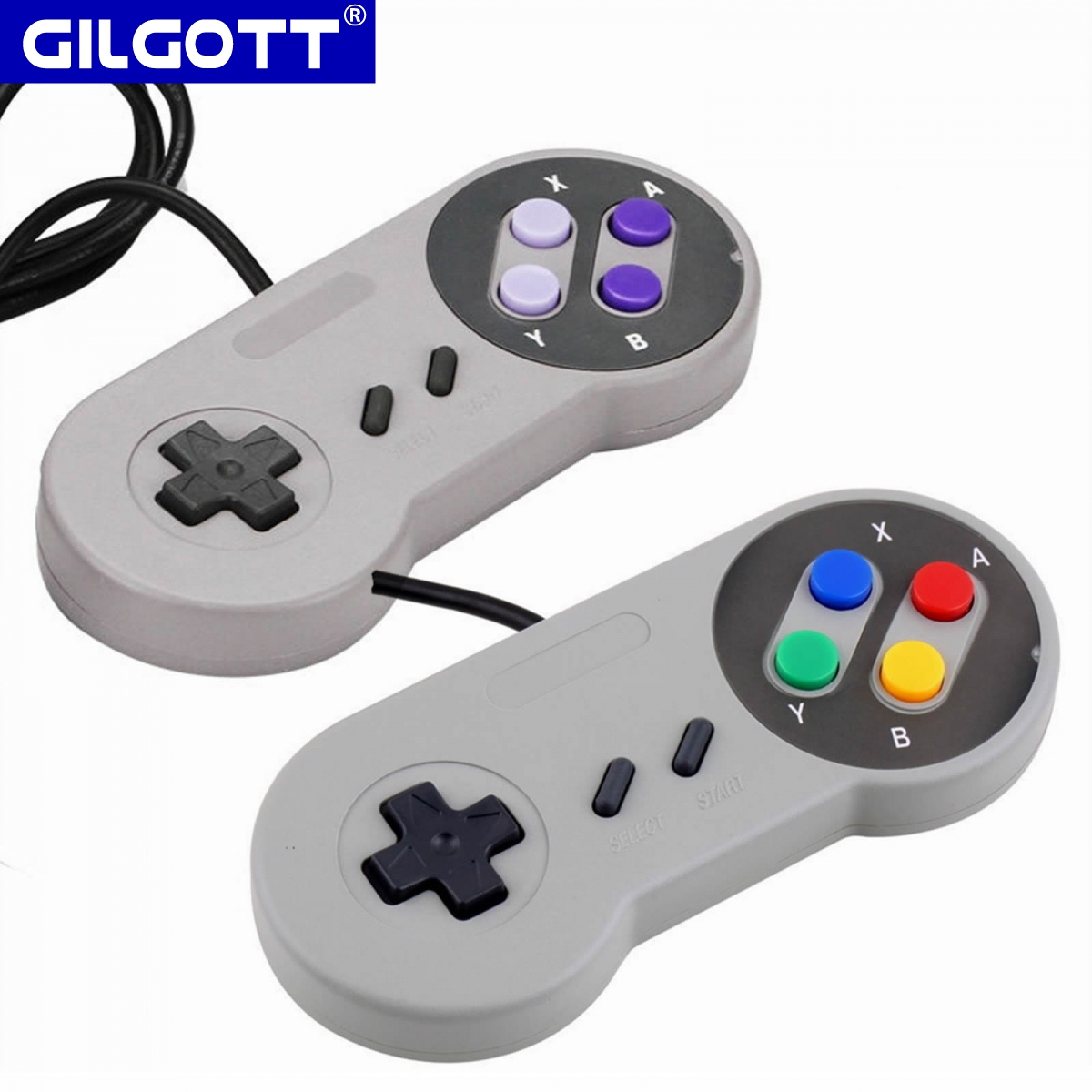 2 ピース/セット 1.4 メートル有線 USB ゲームコン - Raspberry Pi Retropie のレビューと価格