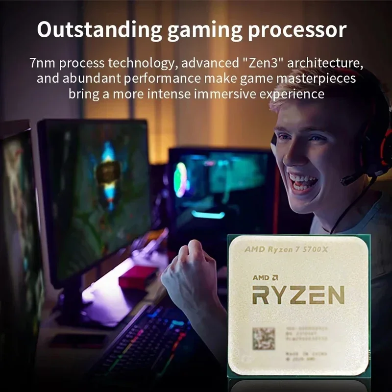 AMD Ryzen 7 5700X プロセッサー 8コア 1 - Amd Cpu Ryzen 7 のレビューと価格