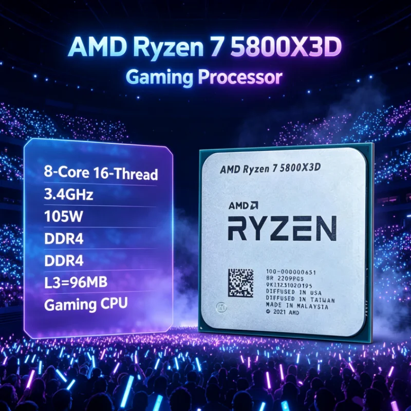 AMD R7 5800X3D 96MB ゲーミングプロセッサ - Amd Cpu Ryzen 7 のレビューと価格