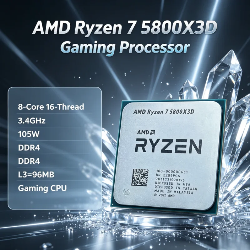 AMD R7 5800X3D 96MB ゲーミングプロセッサ - Amd Cpu Ryzen 7 のレビューと価格