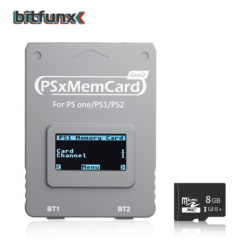 Bitfunx PSxMemCard Gen2 ストア ゲー - Retro Gaming Accessories のレビューと価格