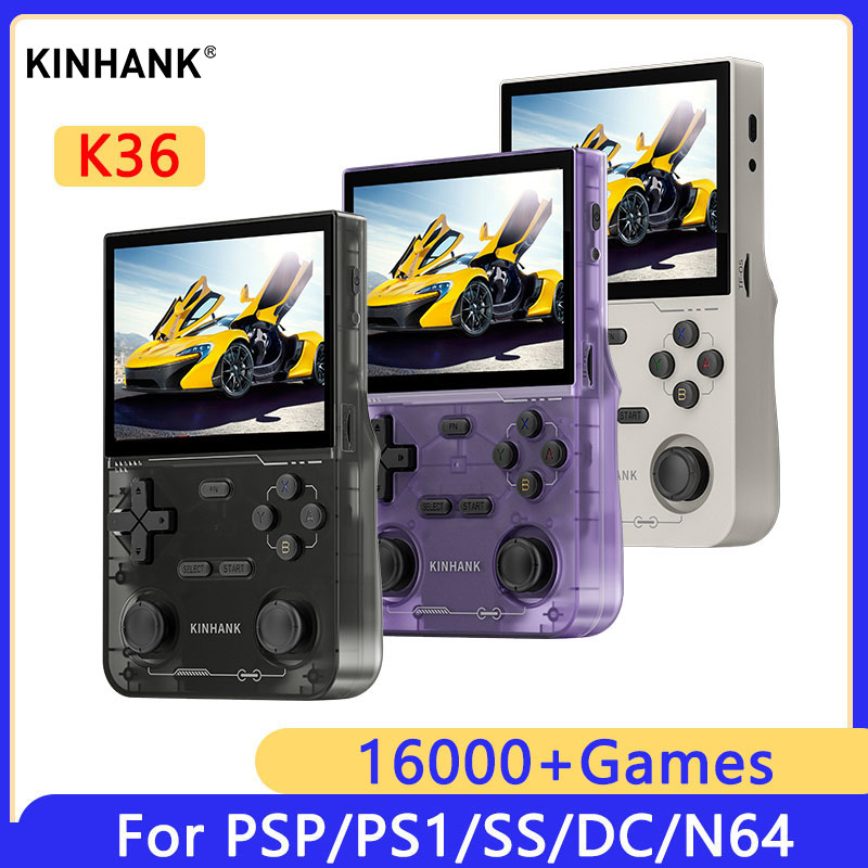 KINHANK K36 レトロハンドヘルドビデオゲームコンソ - Retro Gaming N64 のレビューと価格