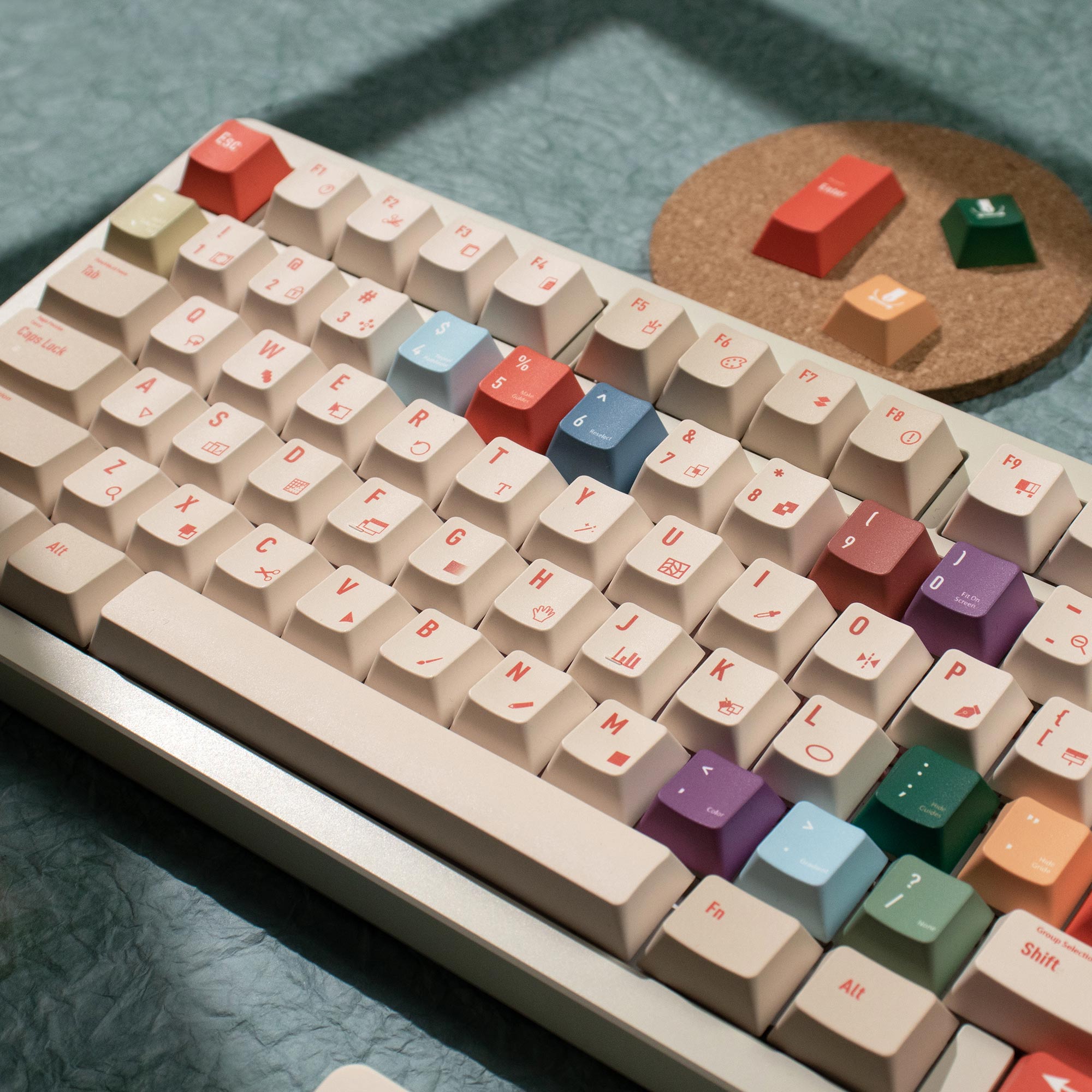 イラストレーターキーキャップ DYE-SUB チェリープロフ - Retro Gaming Keyboard のレビューと価格