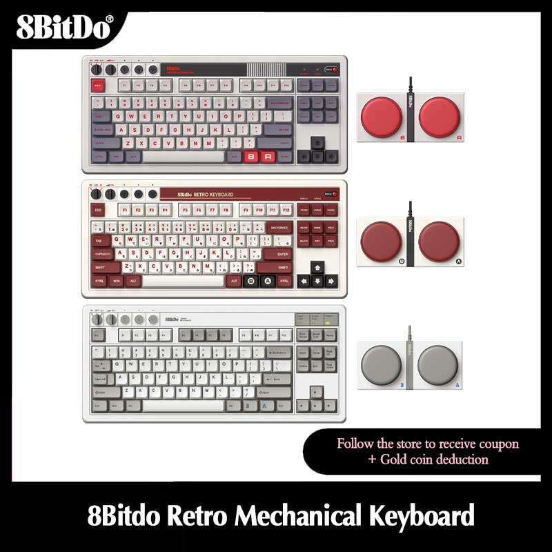 8ビットレトロメカニカルキーボード,Bluetooth, 2 - Retro Gaming Corps のレビューと価格