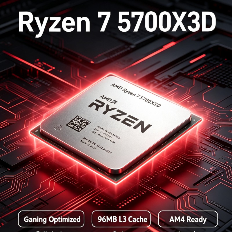 Ryzen 7 5700X3D AM4 バルクCPU 3GH - Amd Cpu Ryzen 7 のレビューと価格