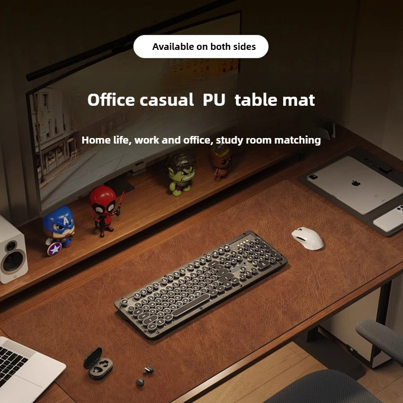 レトロマウスパッドマウスパッド大型防水ノンスリップ PU ス - Retro Gaming Keyboard のレビューと価格