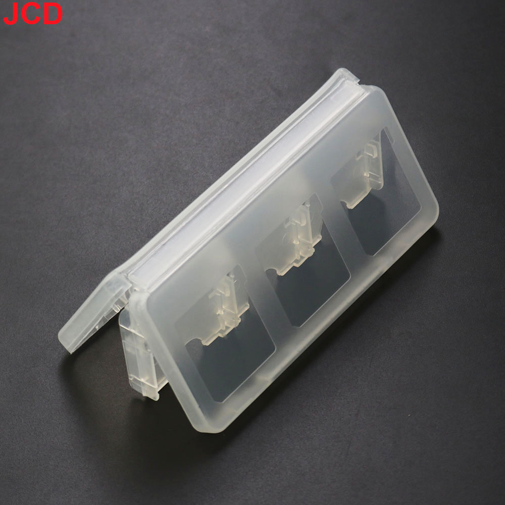 JCD 6 in 1 ブラック/ホワイトゲームカードケースボ - Game Boy Cartridge Holder のレビューと価格