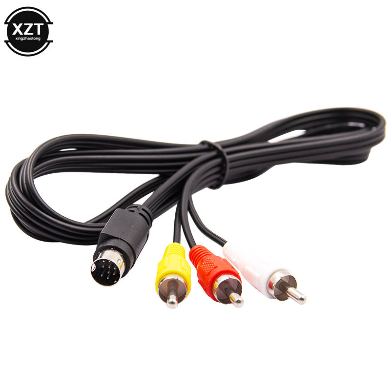 1.8mレトロビットav rcaオーディオビデオケーブルセガ - Retro Gaming Cables のレビューと価格