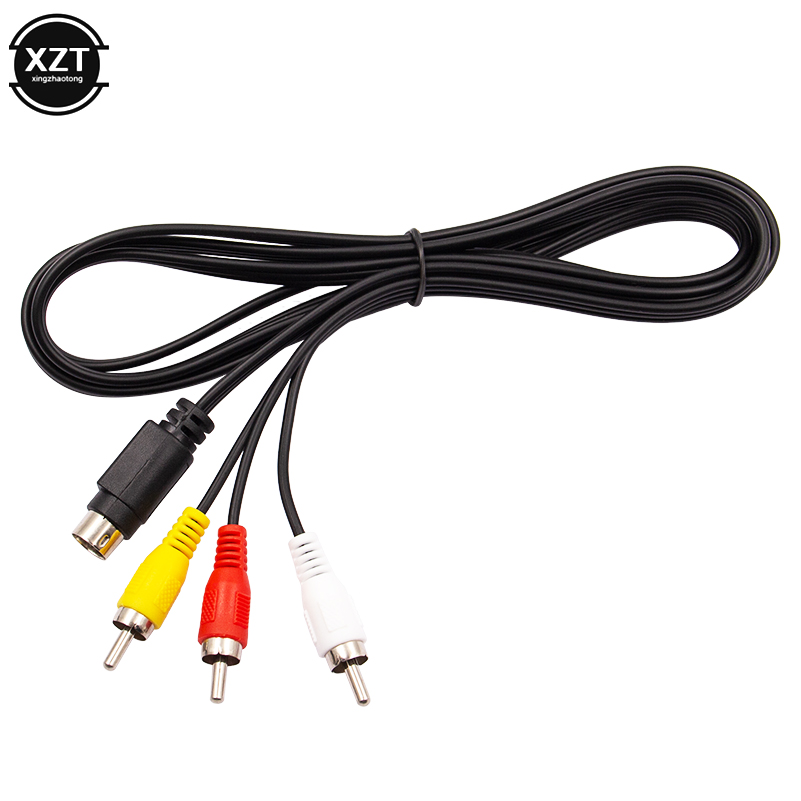 1.8mレトロビットav rcaオーディオビデオケーブルセガ - Retro Gaming Cables のレビューと価格