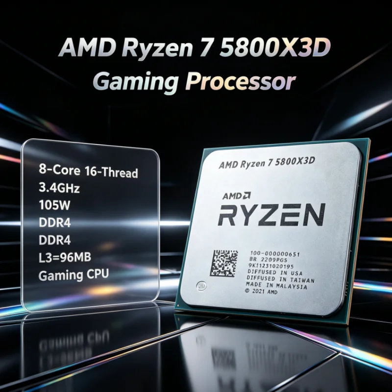 AMD R7 5800X3D 96MB ゲーミングプロセッサ - Amd Cpu Ryzen 7 のレビューと価格
