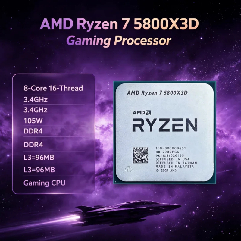 AMD R7 5800X3D 96MB 7nm Ryzen  - Amd Cpu Ryzen 7 のレビューと価格