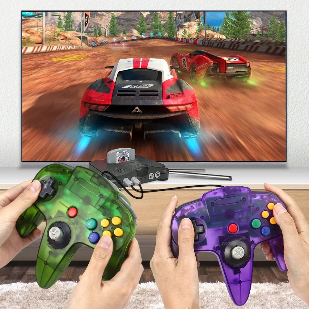 N64用 新型 有線ゲームパッド、N64用クラシックジョイス - Retro Gaming N64 のレビューと価格